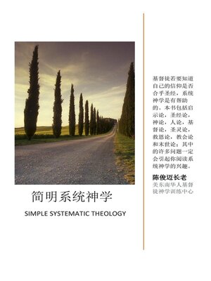 cover image of j简明系统神学